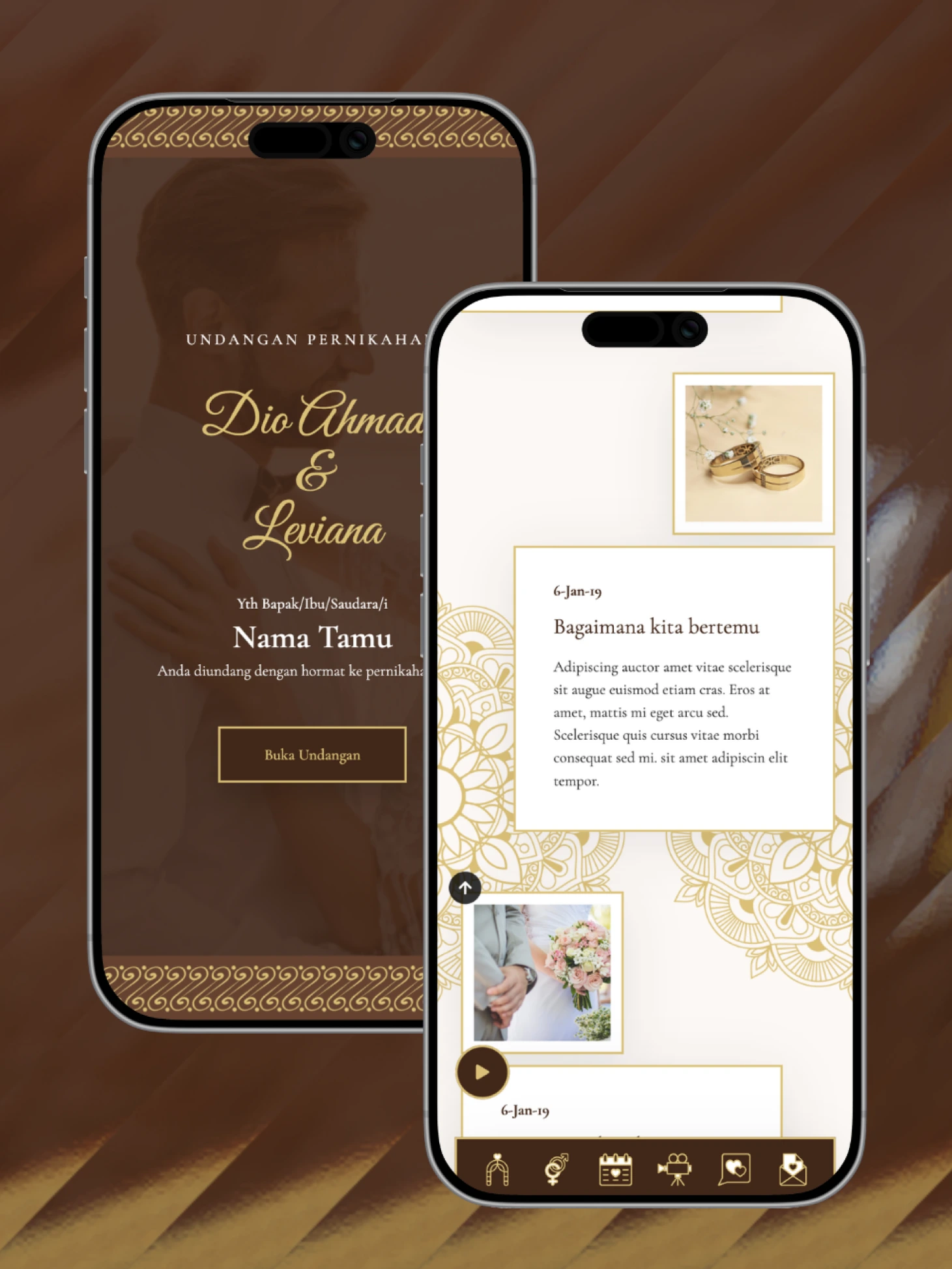 Pratinjau tema Heritage