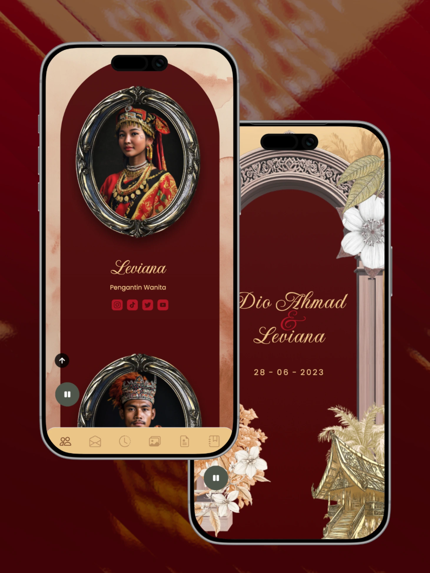 Pratinjau tema Sumut
