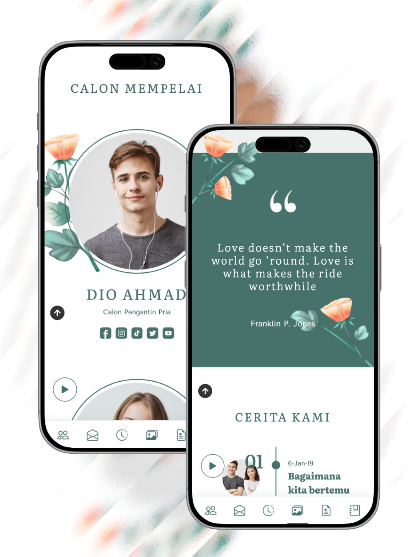 Pratinjau tema Bloom