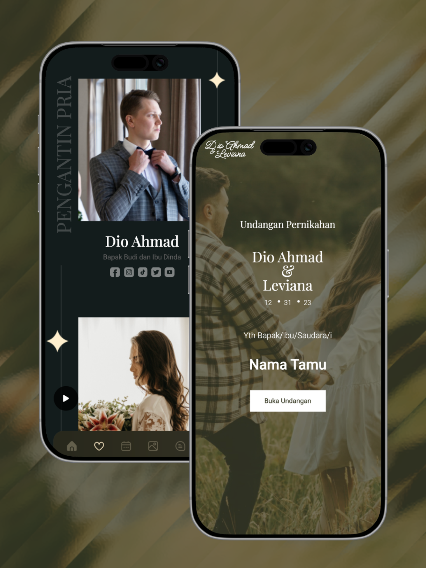 Pratinjau tema Olive
